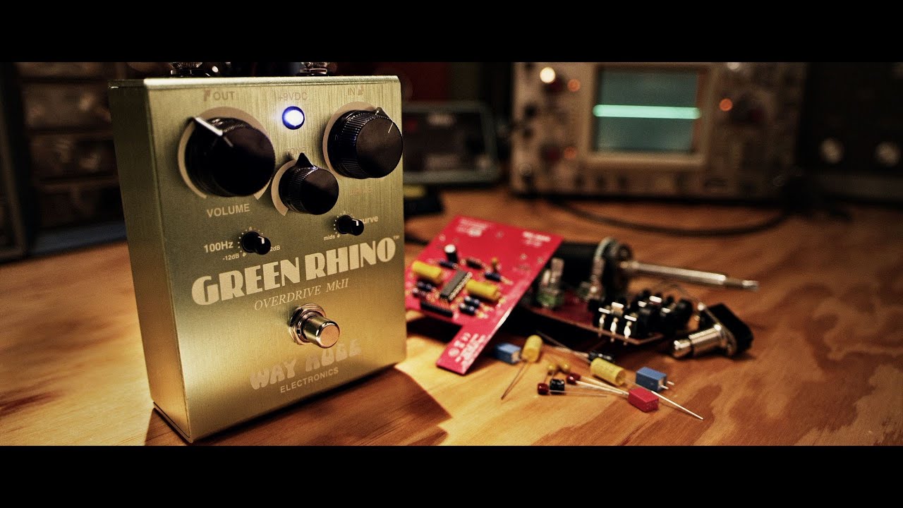 Way Huge Whe207 Green Rhino Overdrive Mkiv - Overdrive, distortion & fuzz effect pedal - Variation 1