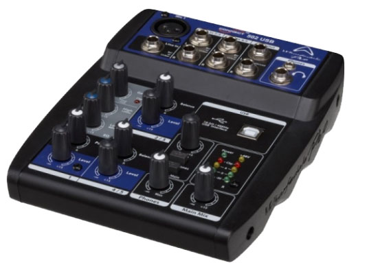Wharfedale Connect 502 Usb Black - Analog mixing desk - Variation 1