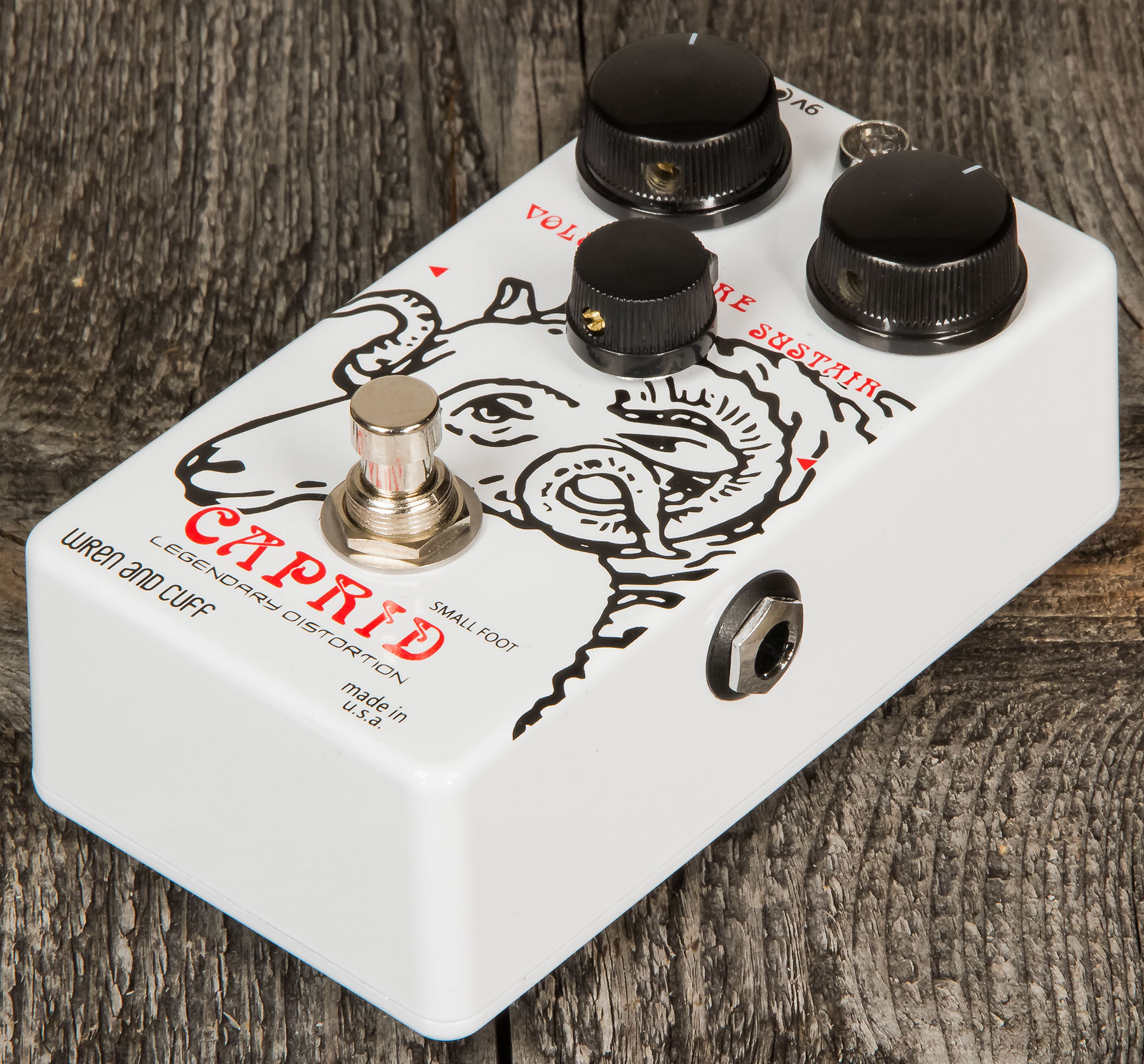 Wren And Cuff Caprid Small Foot Legendary Distortion - Overdrive, distortion & fuzz effect pedal - Variation 1
