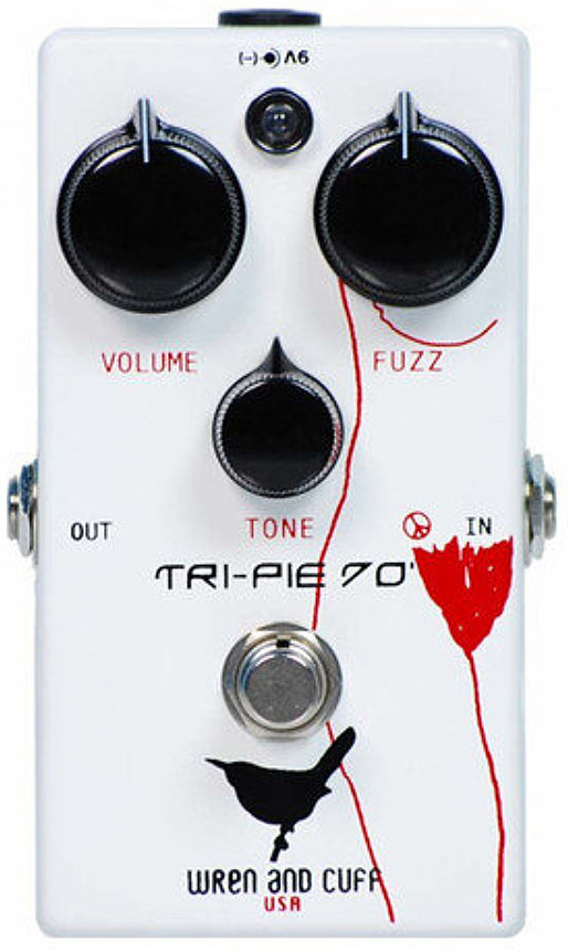 Wren And Cuff Tri Pie 70 Fuzz - Overdrive, distortion & fuzz effect pedal - Main picture