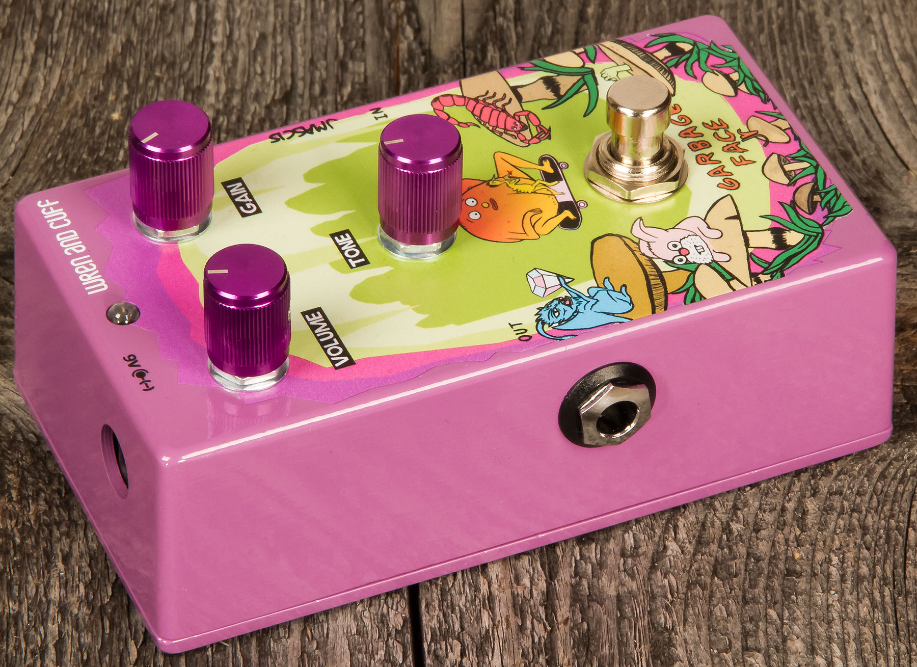 Wren And Cuff Garbage Face Jr. Fuzz - Overdrive, distortion & fuzz effect pedal - Variation 2