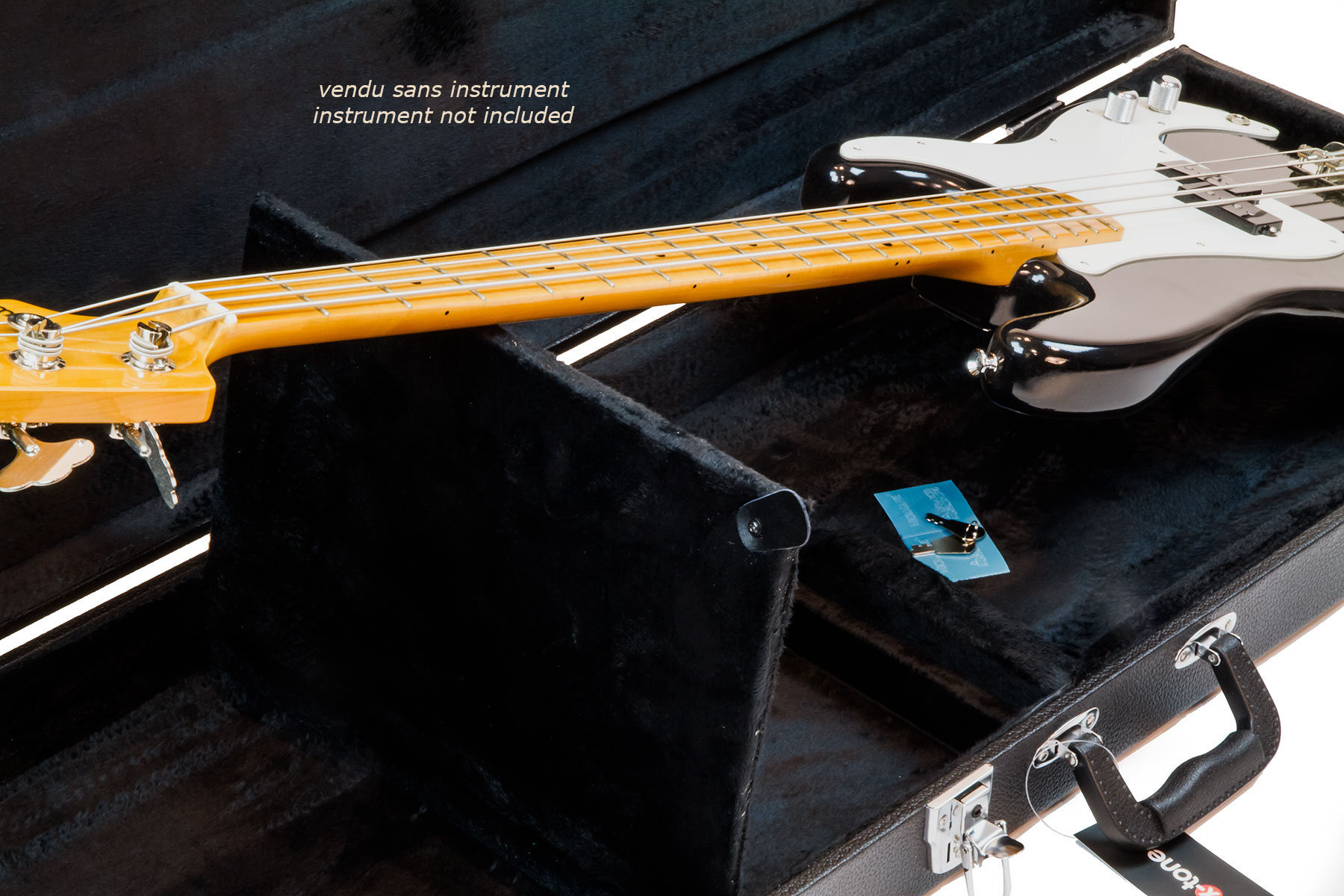 X-tone 1504 Standard Electrique Jazz/precision Bass Rectangulaire Black - Electric bass case - Variation 3