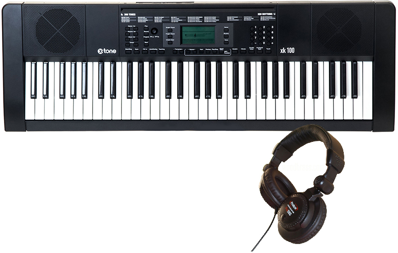 X-tone Xk100 Clavier Arrangeur + Casque Pro580 - Keyboard set - Main picture