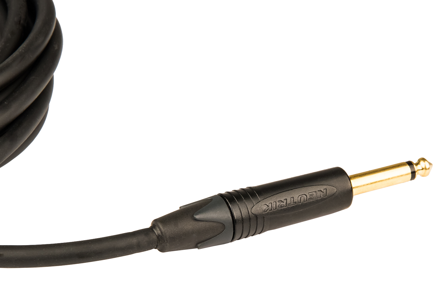 X-tone X3071-3 Instrument Cable Golden Neutrik Silent Droit/coude 3m - Cable - Variation 4