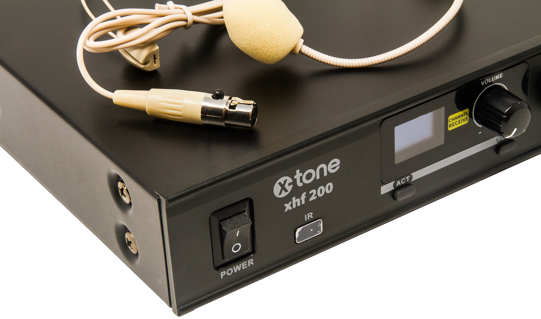 X-tone Xhf200h Systeme Hf Serre Tete Multi Frequences - Wireless headworn microphone - Variation 1
