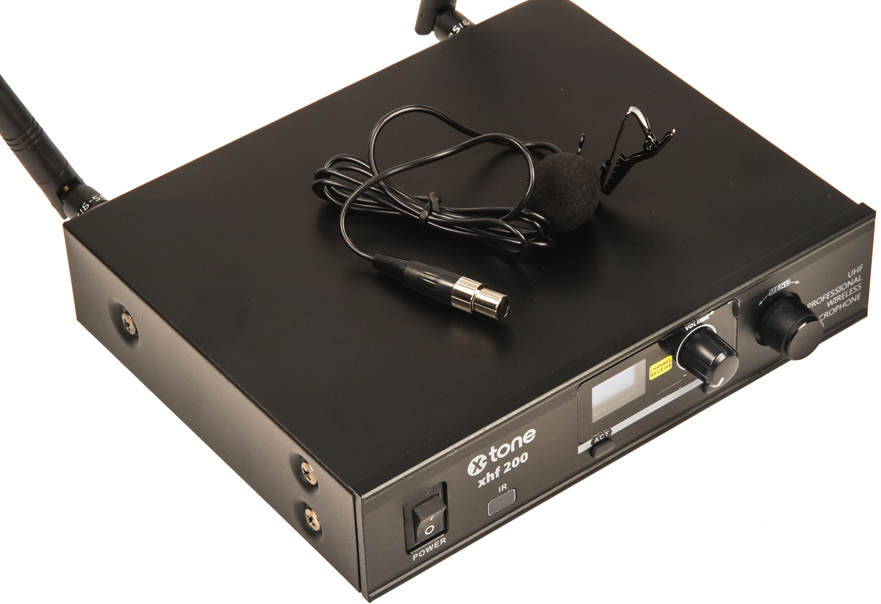 X-tone Xhf200l Systeme Hf Micro Cravate Multi Frequences - Wireless Lavalier microphone - Variation 1
