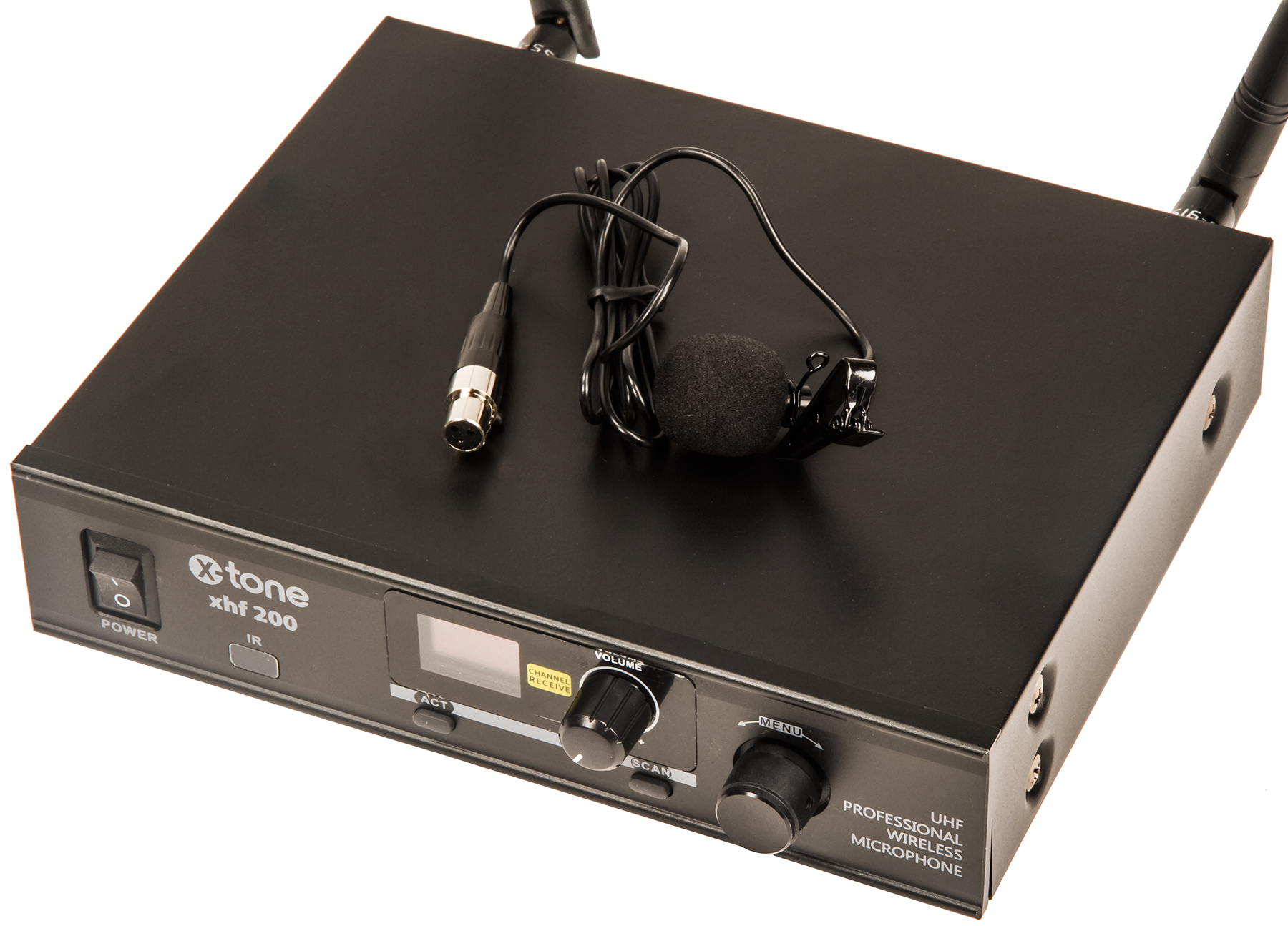 X-tone Xhf200l Systeme Hf Micro Cravate Multi Frequences - Wireless Lavalier microphone - Variation 2