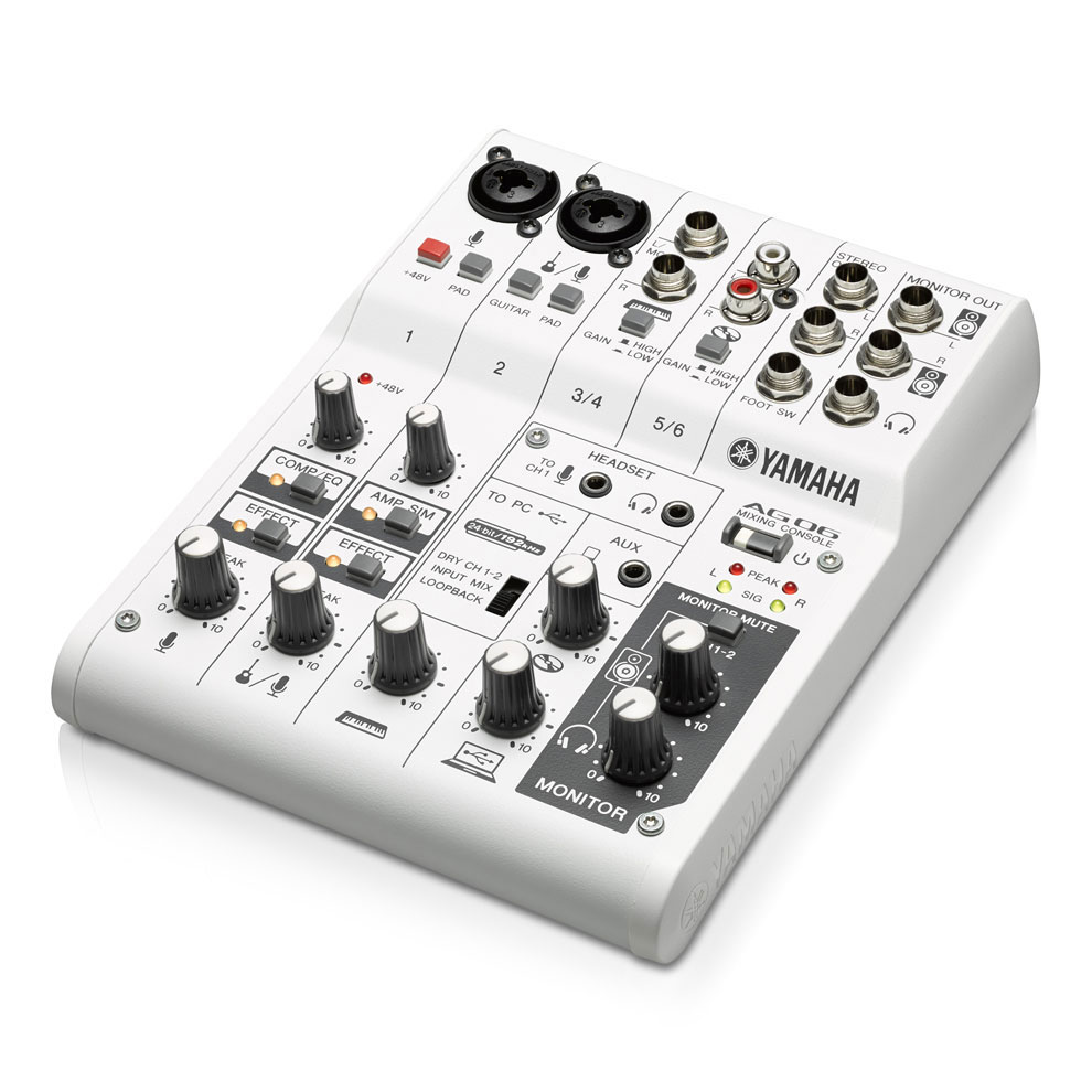 Yamaha Ag06 - Analog mixing desk - Variation 1