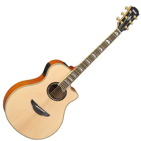 Yamaha Apx1000 Auditorium Cw Epicea Erable Rw - Natural - Electro acoustic guitar - Variation 4