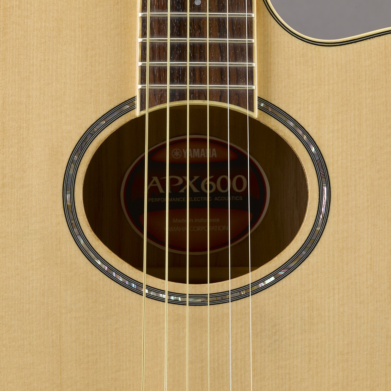 Yamaha Apx600 - Natural - Electro acoustic guitar - Variation 2