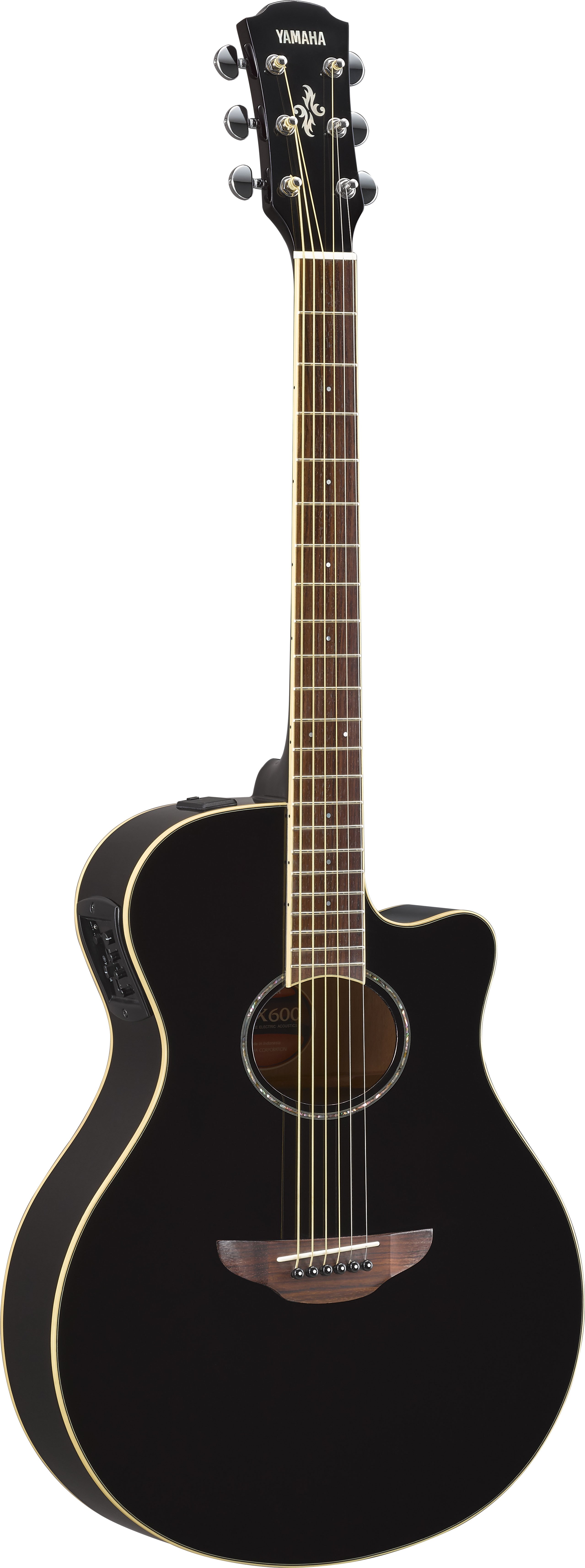 Yamaha Apx600 - Black - Electro acoustic guitar - Variation 2