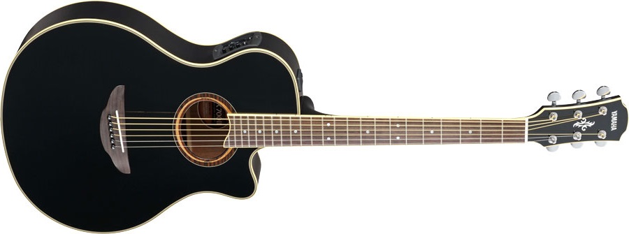 Yamaha Apx700ii - Black - Acoustic guitar & electro - Variation 1