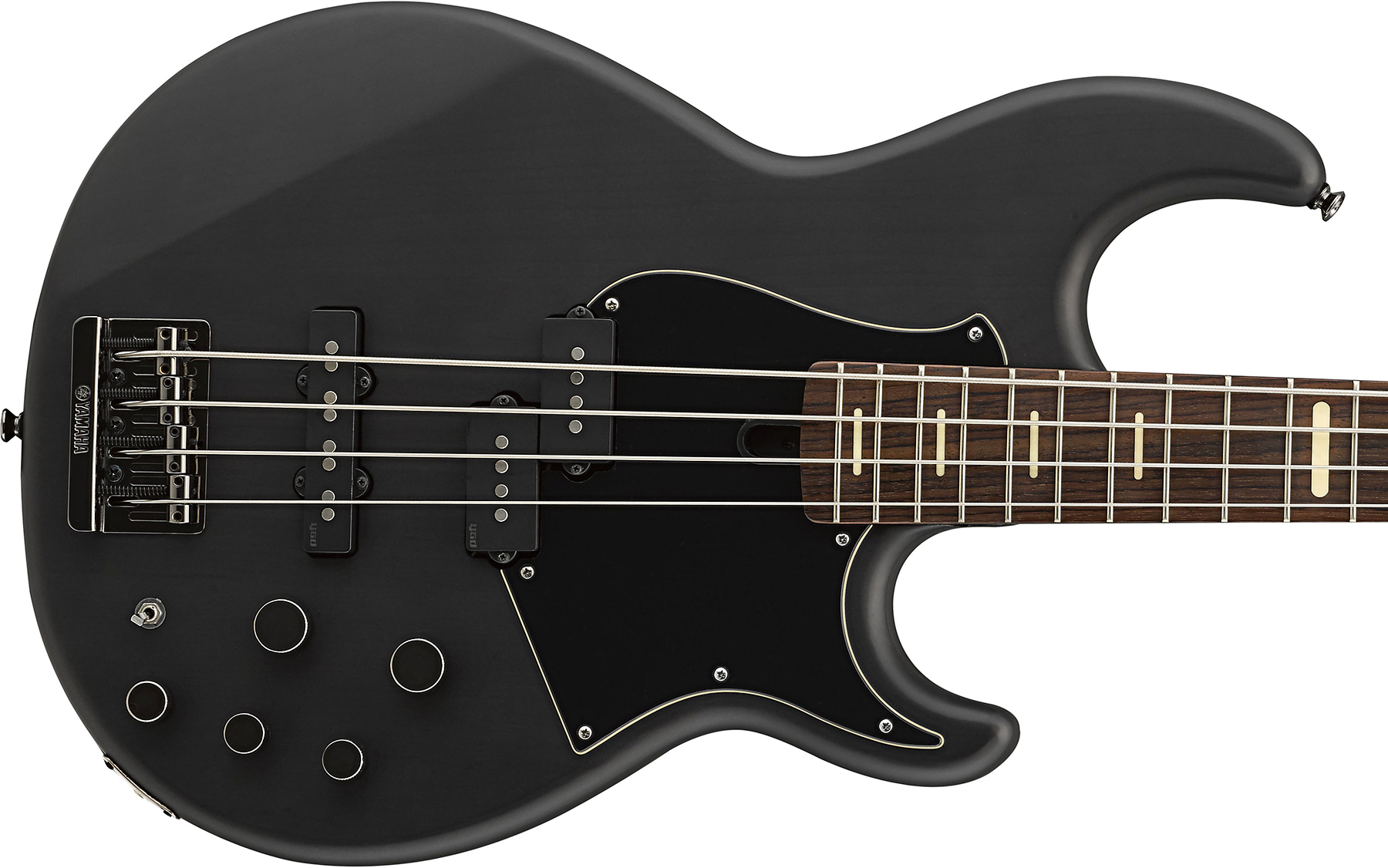 Yamaha Bb734a Active Rw - Matte Translucent Black - Solid body electric bass - Variation 1
