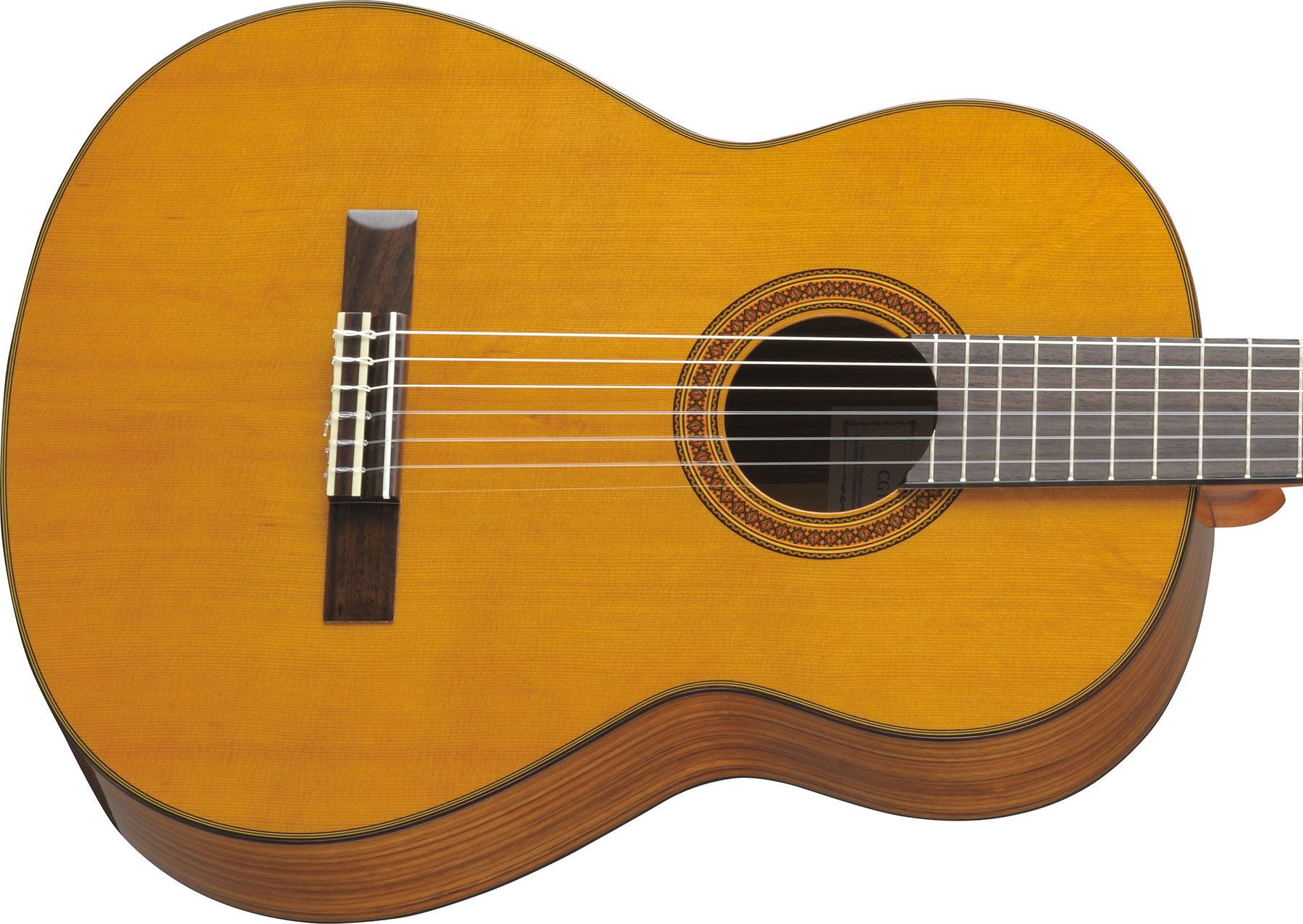 Yamaha Cg162c 4/4 Cedre Ovangkol Rw - Natural - Classical guitar 4/4 size - Variation 1
