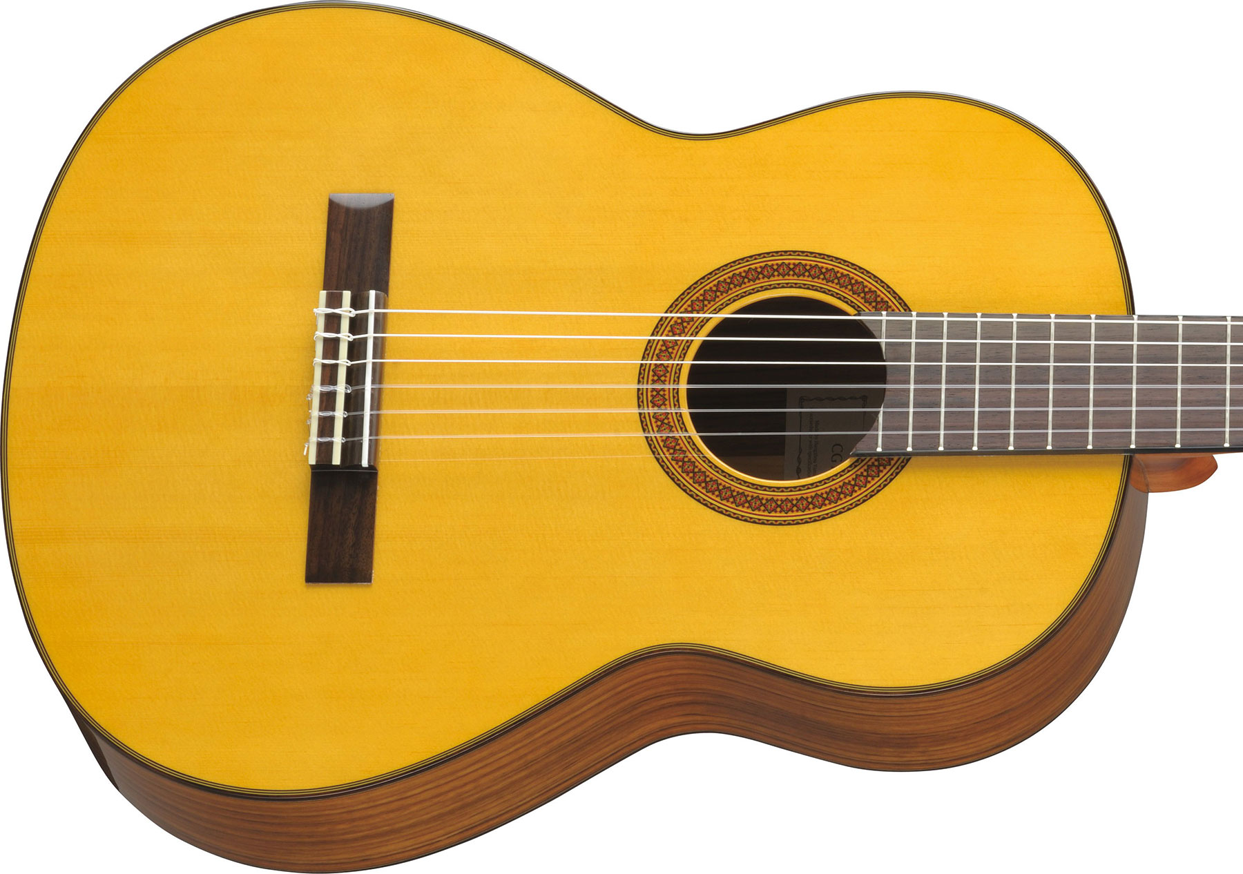 Yamaha Cg162s 4/4 Epicea Ovangkol Rw - Natural - Classical guitar 4/4 size - Variation 2
