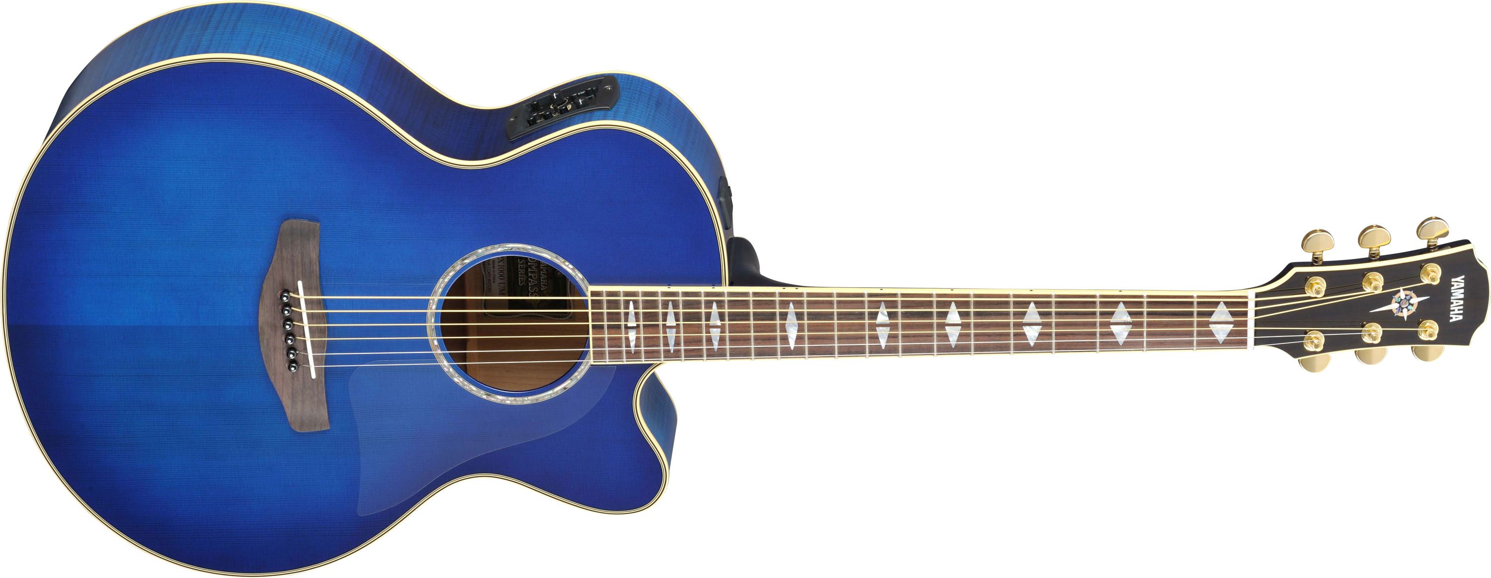 Yamaha Cpx1000 - Ultramarine - Electro acoustic guitar - Variation 1