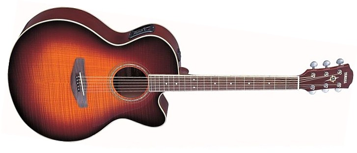 Yamaha Cpx1000 - Brown Sunburst - Electro acoustic guitar - Variation 1