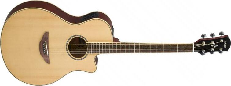 Yamaha Apx600 - Natural - Electro acoustic guitar - Main picture