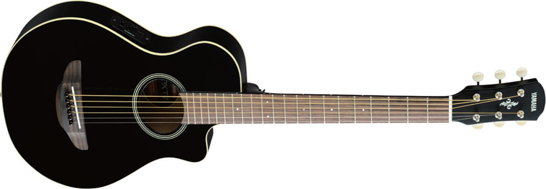 Yamaha Apxt2 - Black - Travel acoustic guitar - Main picture