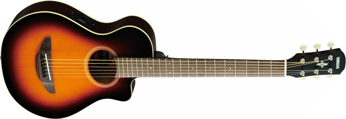 Yamaha Apxt2 Travel Cw Epicea Meranti Rw - Old Violin Sunburst - Travel acoustic guitar - Main picture