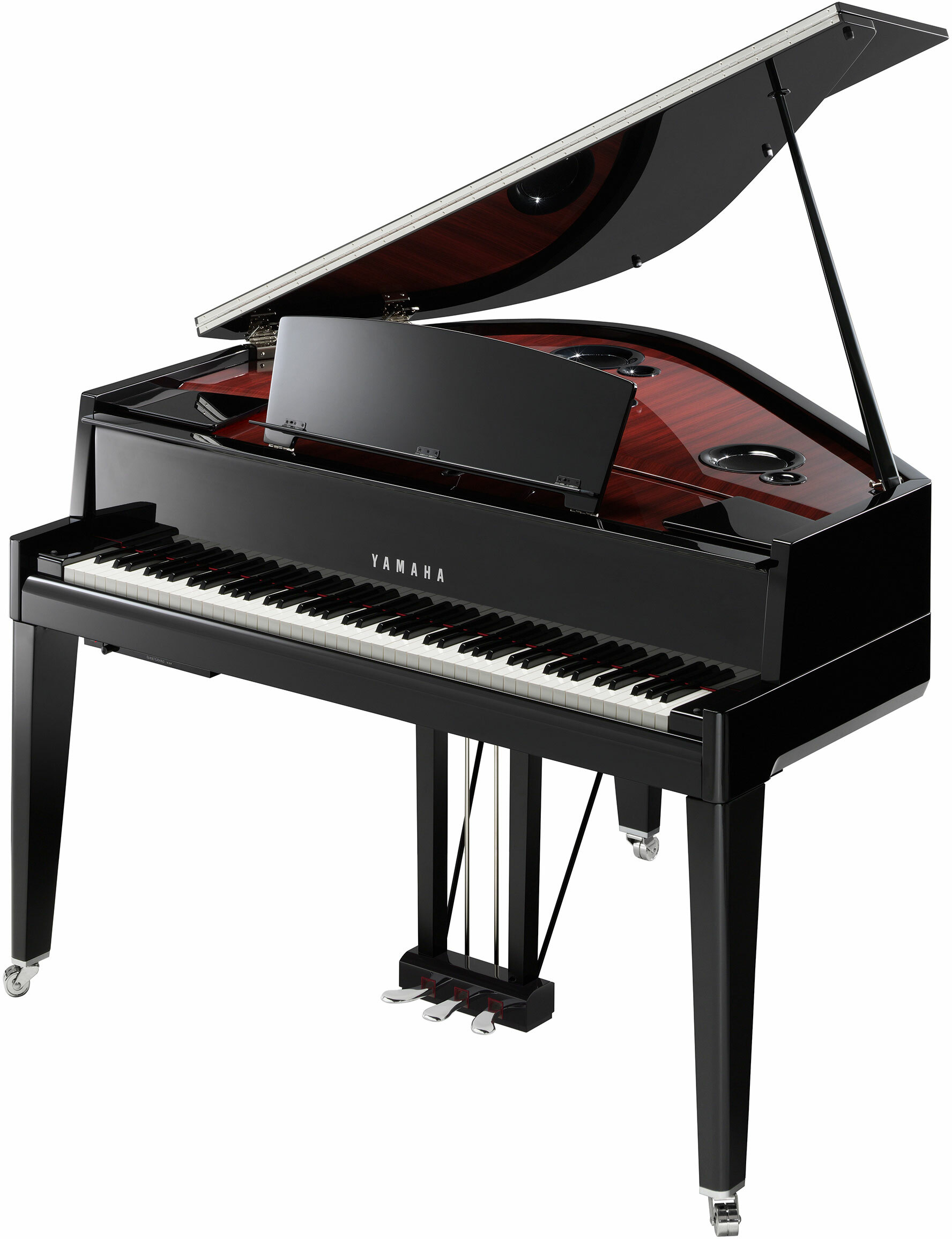 Yamaha N3x - LaquÉ Noir - Digital piano with stand - Main picture