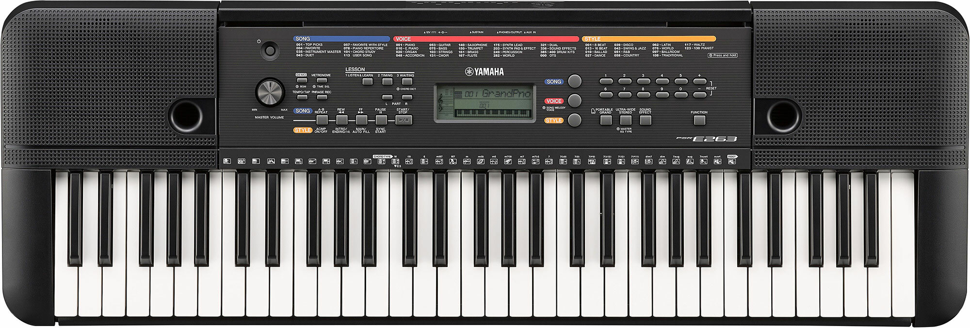 Yamaha Psr-e263 - - Entertainer Keyboard - Main picture