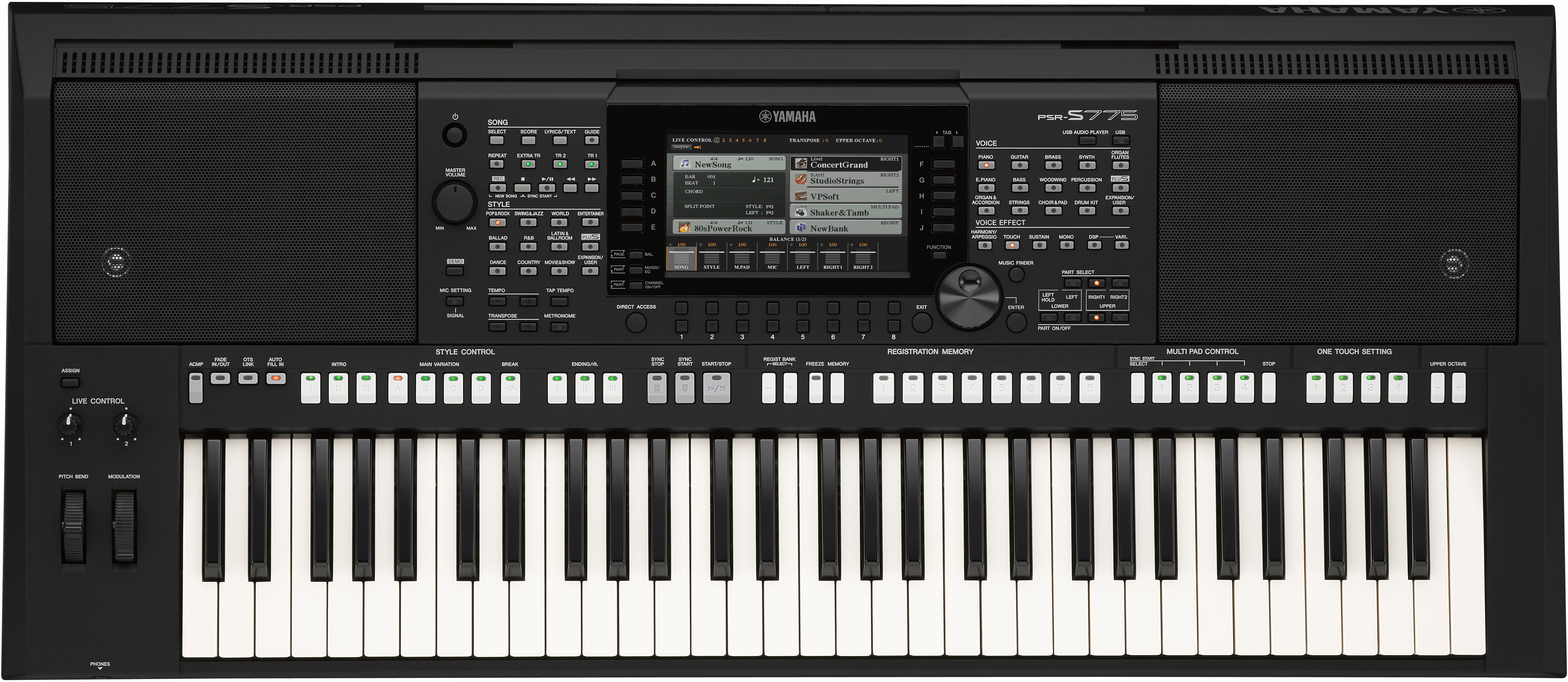 Yamaha Psr-s775 - Entertainer Keyboard - Main picture