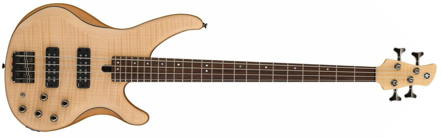 Yamaha Trbx604fm Active Rw - Natural Satin - Solid body electric bass - Main picture