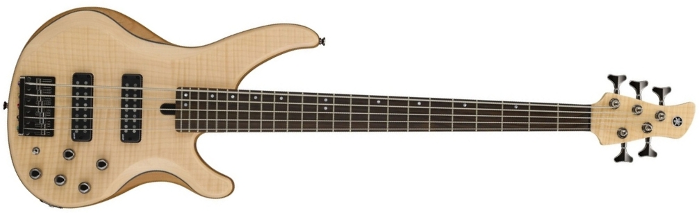 Yamaha Trbx605fm Active Rw - Natural Satin - Solid body electric bass - Main picture