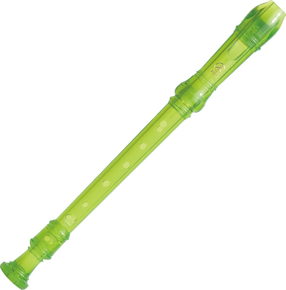 Yamaha Yrs20bp A Bec Scolaire Verte Translucide - School recorder - Main picture