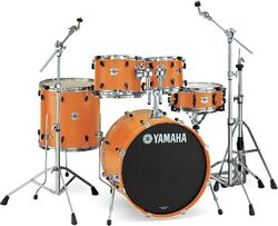 Strage drum-kit Yamaha Stage Custom BIrch Stage 22 - 5 shells - Honey amber