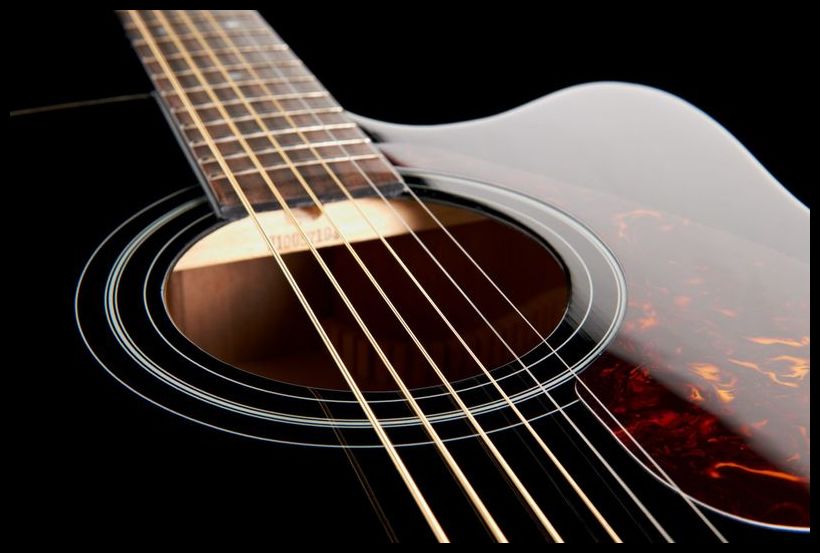 Yamaha Fx370c - Black - Electro acoustic guitar - Variation 2