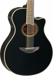 Folk guitar Yamaha APX700II-12 - Black