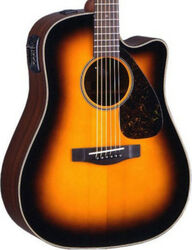 Folk guitar Yamaha FX 370C - Tobacco brown sunburst