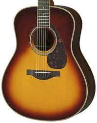 Folk guitar Yamaha LL16 ARE - Brown sunburst