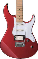 Str shape electric guitar Yamaha Pacifica 112VM - Red metallic