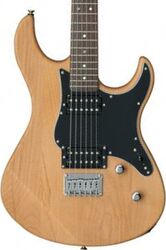 Str shape electric guitar Yamaha Pacifica PA120H - Yellow natural satin