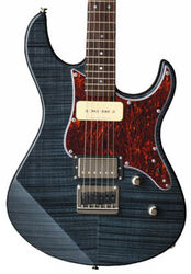 Str shape electric guitar Yamaha Pacifica PAC611HFM - Translucent black