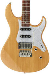 Str shape electric guitar Yamaha Pacifica PAC612VIIX - Yellow natural satin