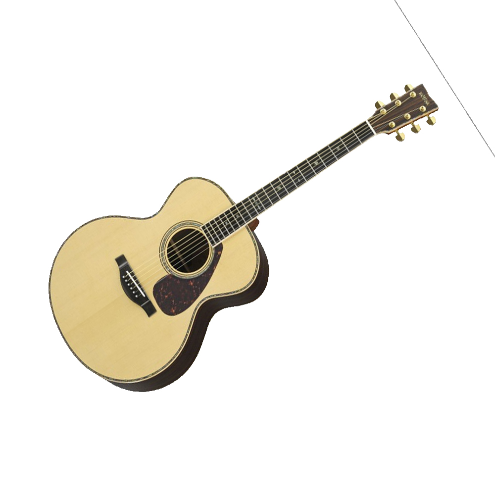 Yamaha Custom Shop Lj56 Areii Jumbo Epicea Palissandre Eb - Naturel - Electro acoustic guitar - Variation 1