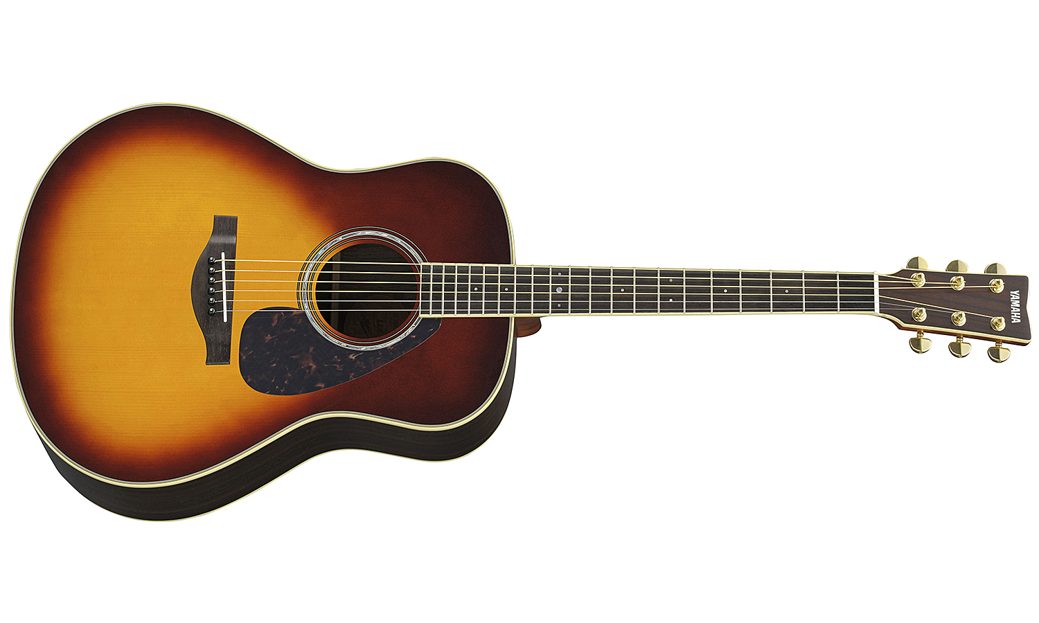 Yamaha Ll6 Are - Brown Sunburst - Electro acoustic guitar - Variation 1