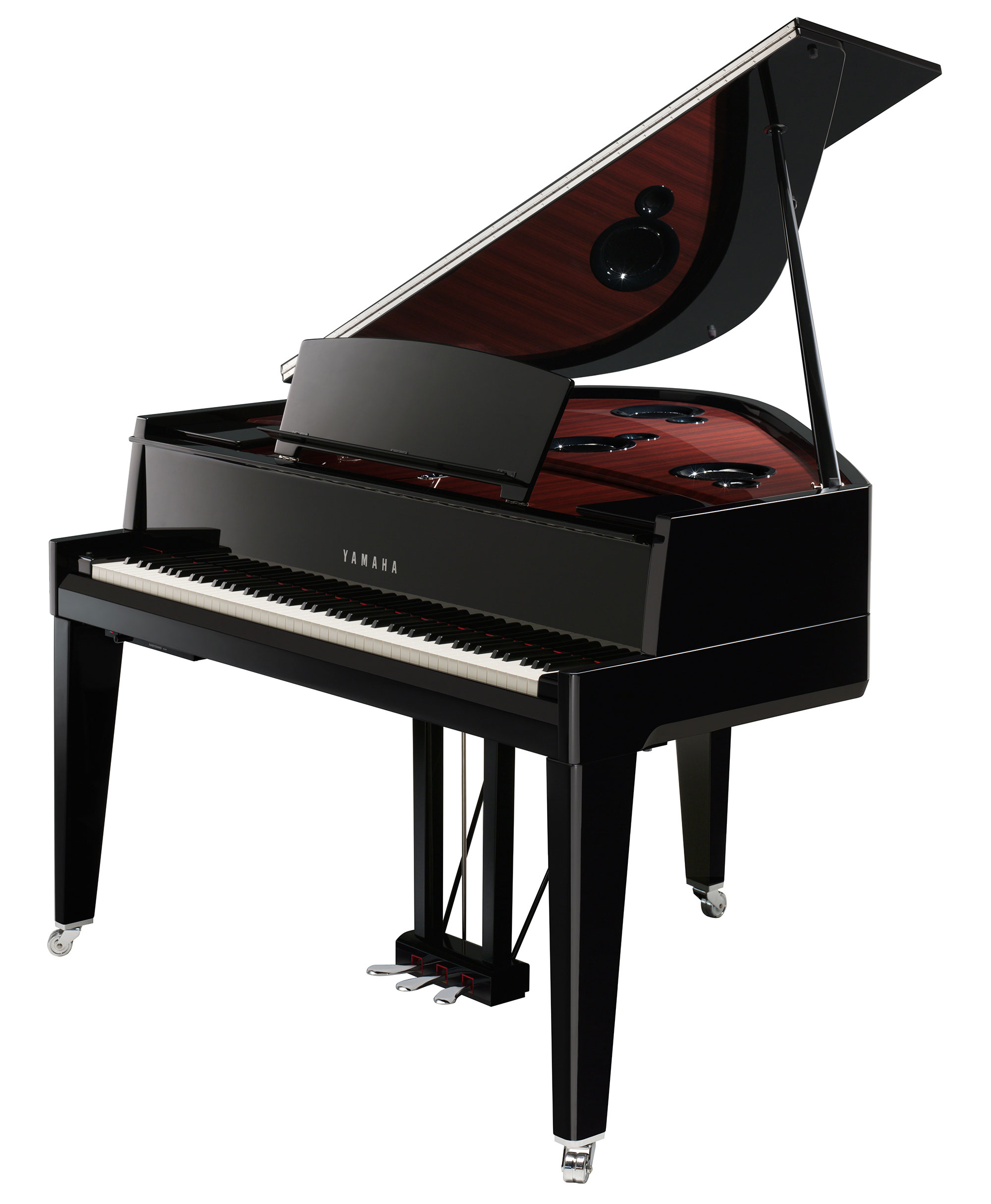 Yamaha N3x - LaquÉ Noir - Digital piano with stand - Variation 1