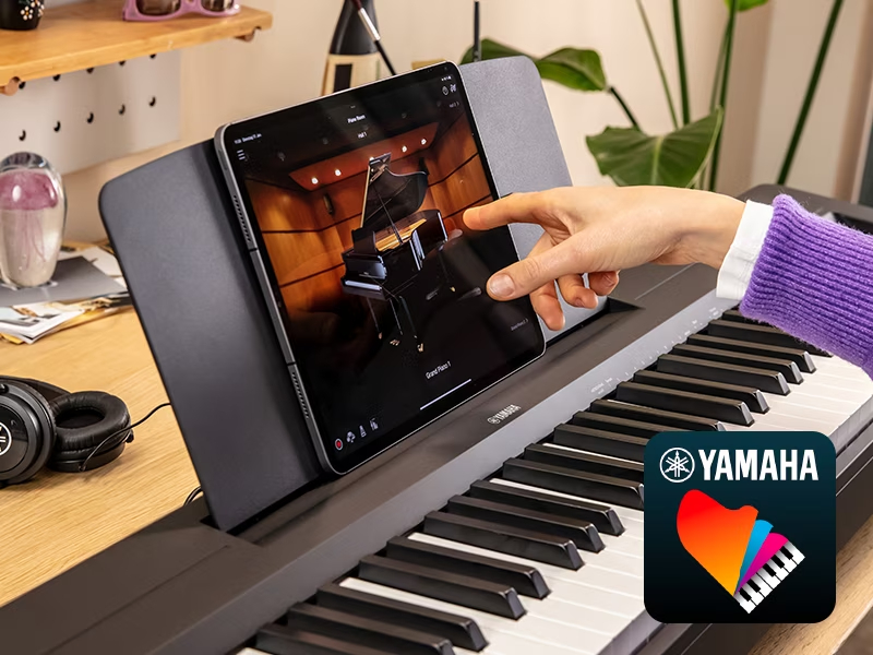 Yamaha P-145 Black - Portable digital piano - Variation 8