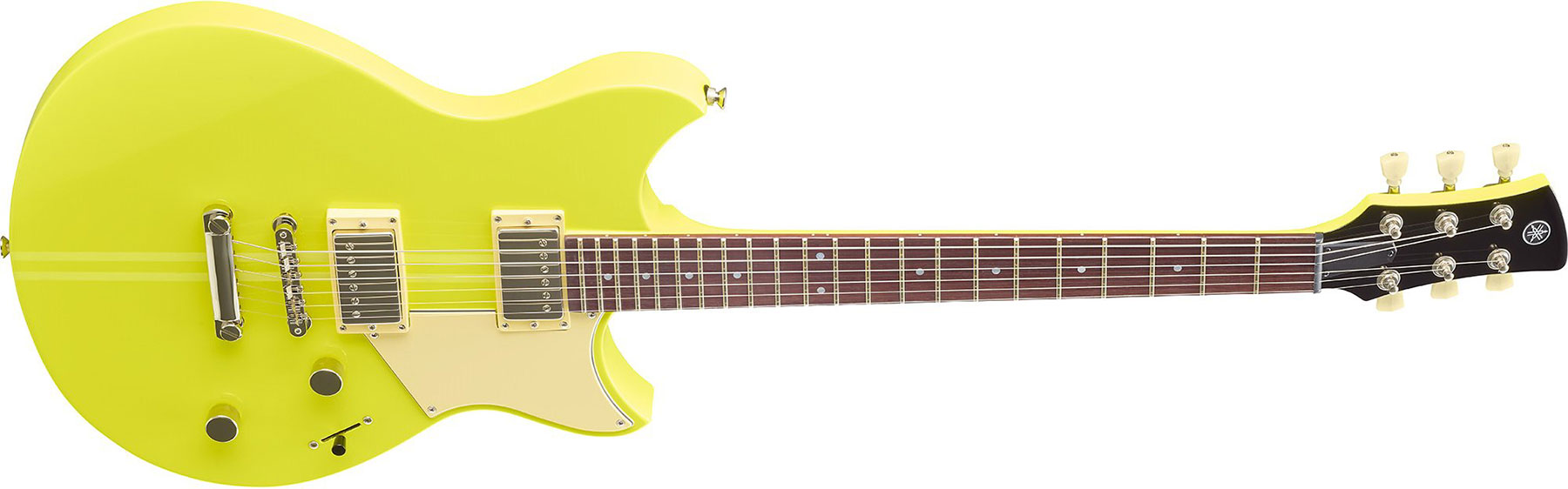 Yamaha Rse20 Revstar Element Hh Ht Rw - Neon Yellow - Double cut electric guitar - Variation 1