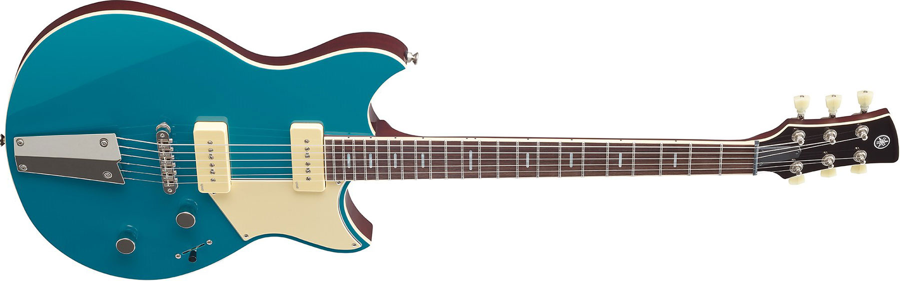 Yamaha Rss02t Revstar Standard 2p90 Ht Rw - Swift Blue - Double cut electric guitar - Variation 1