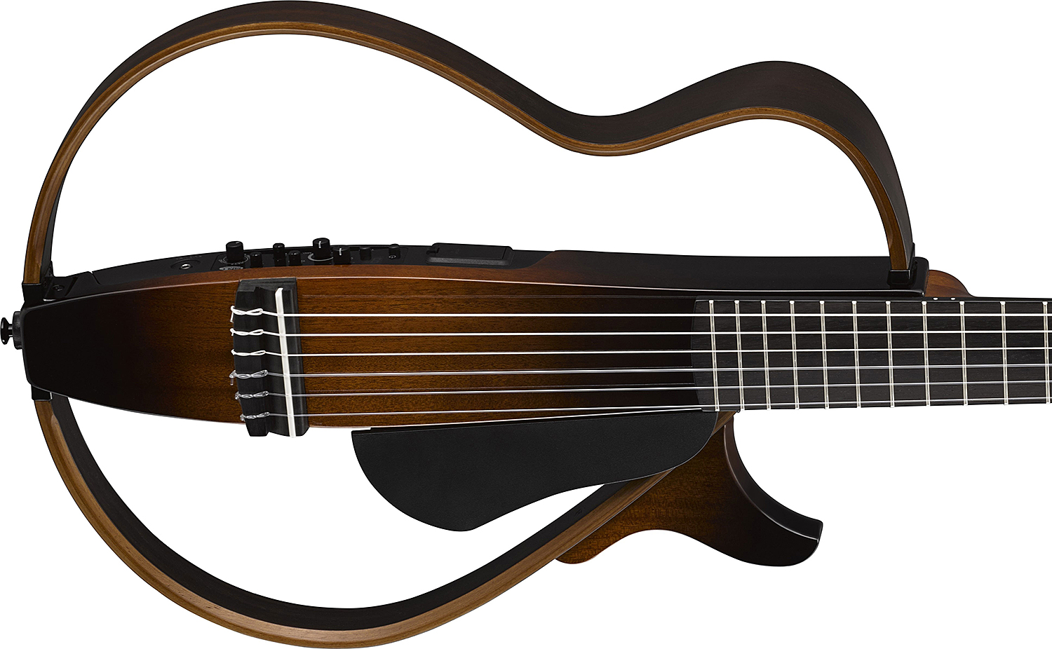 Yamaha Silent Guitar Slg200n - Tobacco Brown Sunburst Gloss - Classical guitar 4/4 size - Variation 2