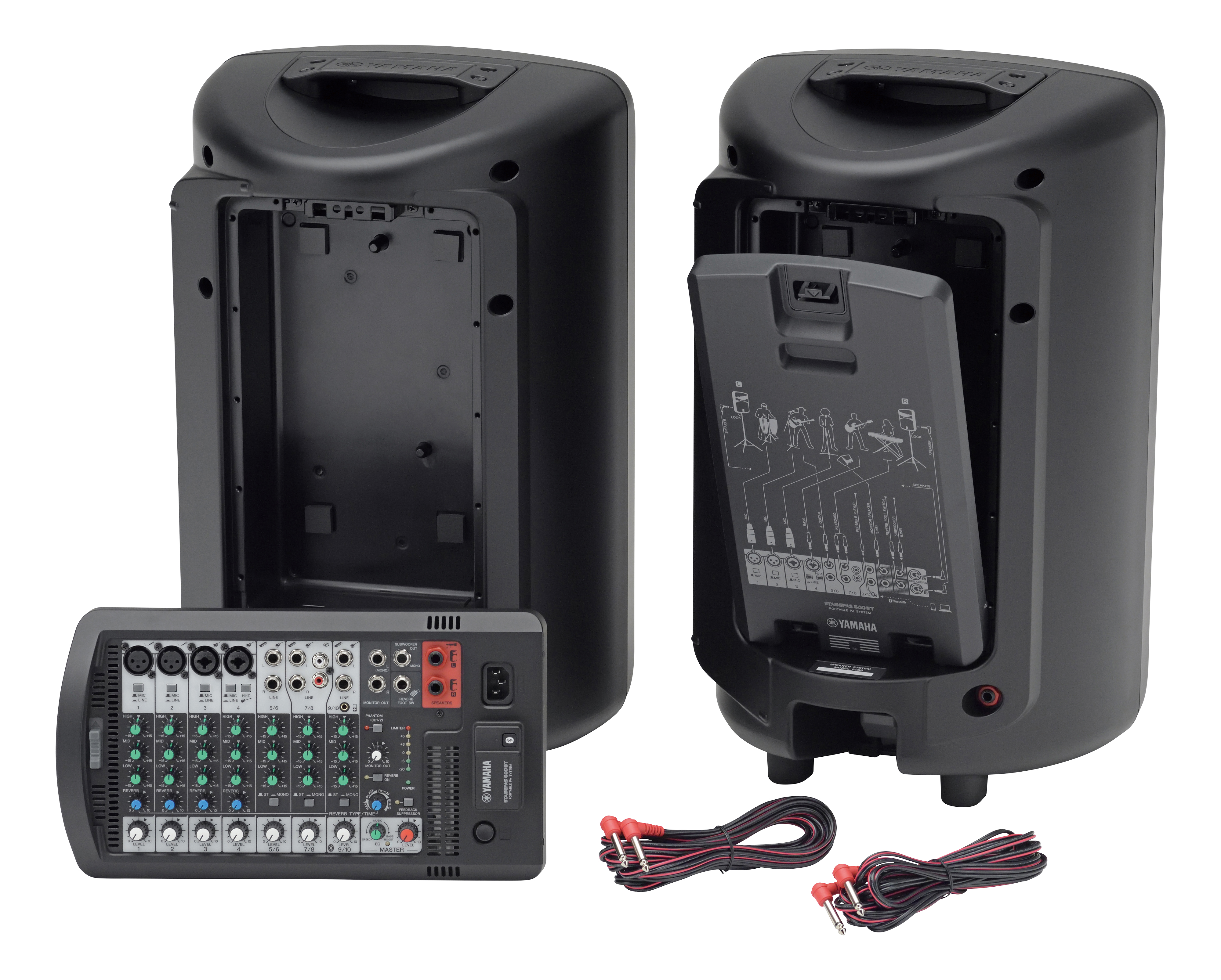 Yamaha Stagepas 400bt - Complete PA system - Variation 1