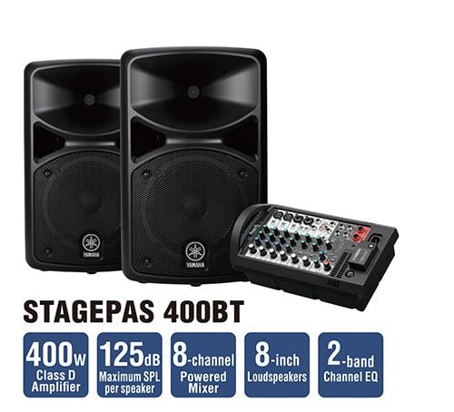 Yamaha Stagepas 400bt - Complete PA system - Variation 5