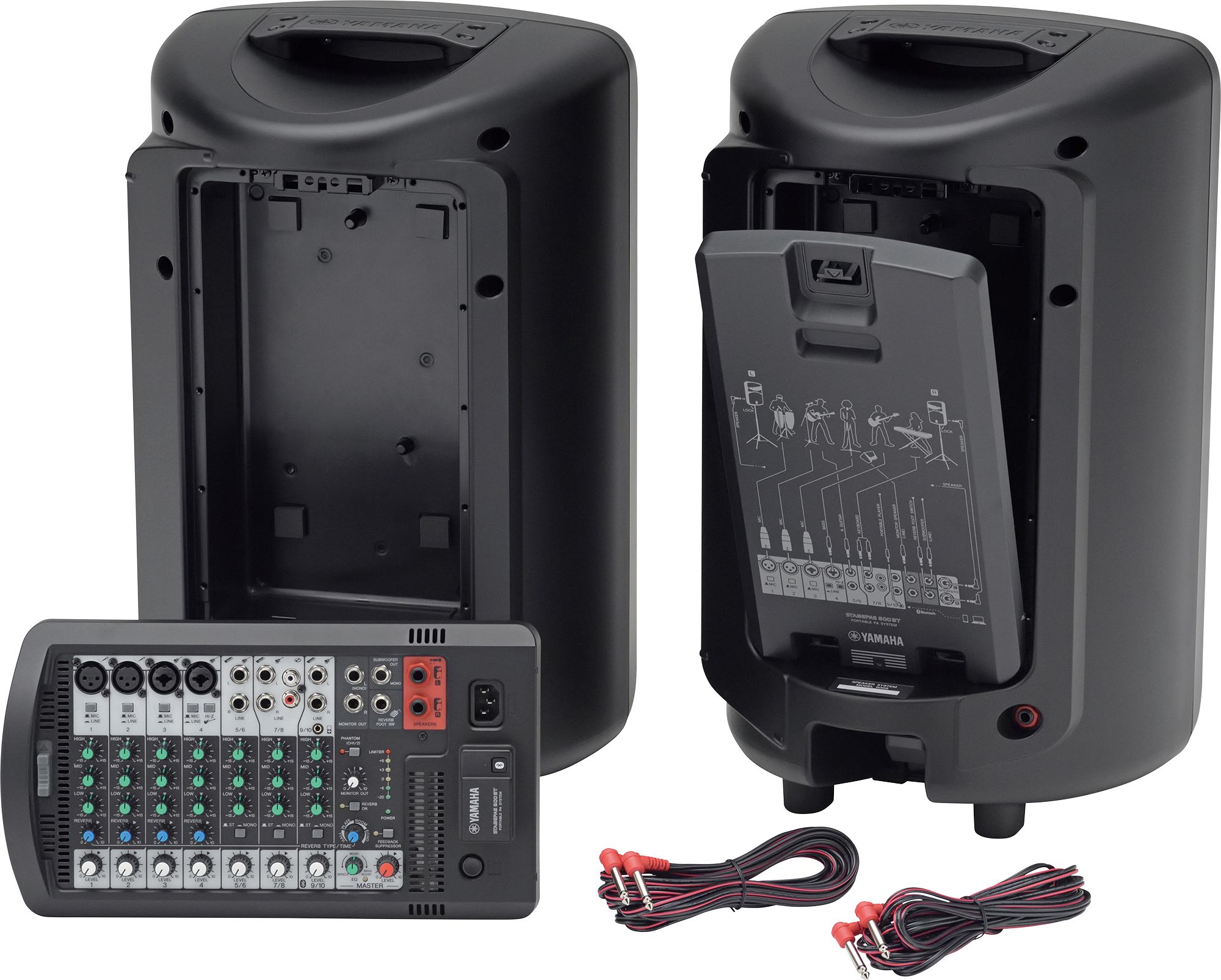 Yamaha Stagepas 600bt - Portable PA system - Variation 2