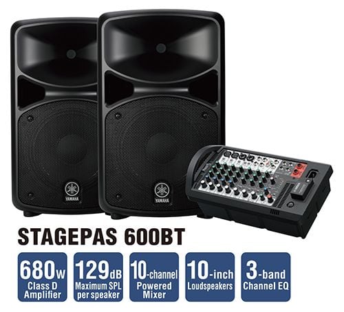 Yamaha Stagepas 600bt - Portable PA system - Variation 7